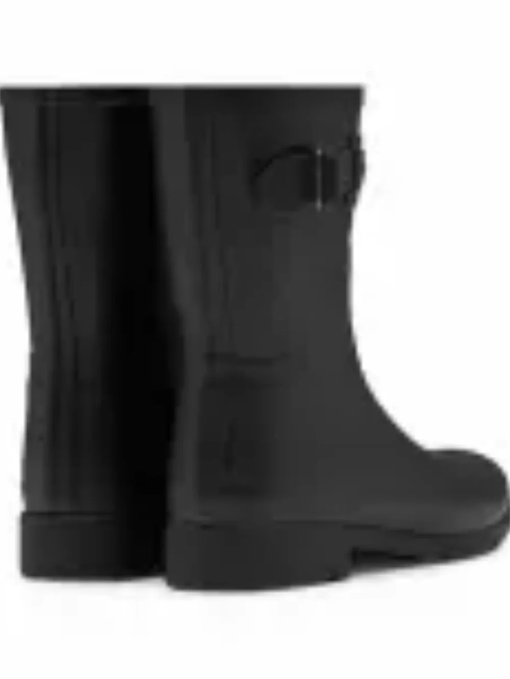 Hunter Original Refined, low rain boots, size 8/39, color: black